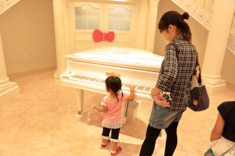 キティちゃんのピアノ。